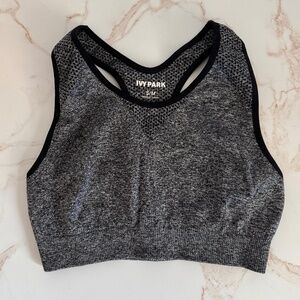 Ivy Park Gray Sports Bra (Size S/M)